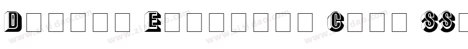 Deices Engraved Caps SSi字体转换